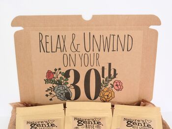 30th Birthday Self Care Pick And Mix Bath Gift Box, 3 of 4