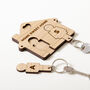 Personalised House Key Ring Holder, thumbnail 4 of 6