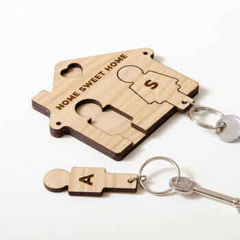 Personalised House Key Ring Holder, 4 of 6