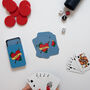 Personalised Tattoo Heart Playing Cards In A Tin, thumbnail 1 of 8