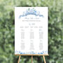 Blue Hydrangea Floral Table Plan, thumbnail 1 of 4