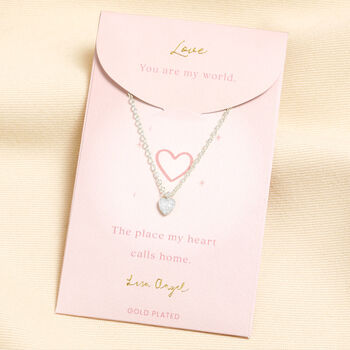 Hammered Love Heart Pendant Necklace, 7 of 8