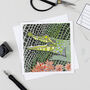 'Crocodile' Greeting Card, thumbnail 2 of 2