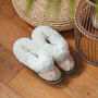 Sen Rose Gold Sheepers Slippers, thumbnail 2 of 10
