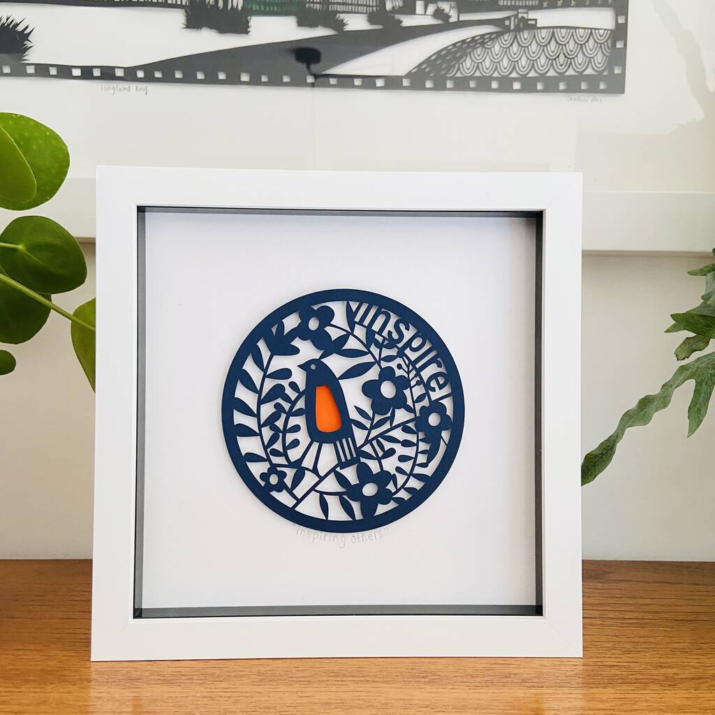 Inspire Personalised Paper Cut, 1 of 3