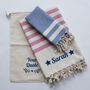 Personalised Towel Set, Sustainable Gift, thumbnail 2 of 11