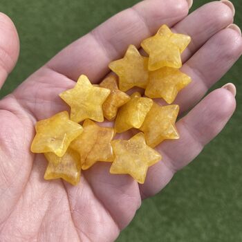 Gold Star Personalised Teacher Gift With Citrine Star, 3 of 5