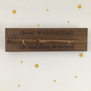 Personalised Wizard's Wand Stand, 2 of 5