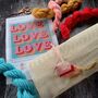 Cross Stitch Love Love Love Craft Kit, thumbnail 2 of 2