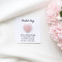 Pocket Hug, Rose Quartz Heart Stone, thumbnail 7 of 10