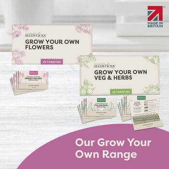 Personalised Grow Your Own Flowers Kit With 25 Varieties, 6 of 11