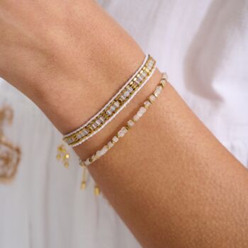 Celeste Gemstone Stacking Bracelet Sets, 2 of 12
