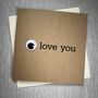 I Love You Googly Eye Valentine's Day Card, thumbnail 1 of 2