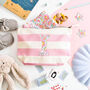 Liberty Of London Personalised Accessory Bag In Pink, thumbnail 1 of 6