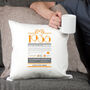 Personalised 90th Birthday Gift 1936 Cushion, thumbnail 10 of 12