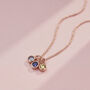 Family Birthstone Charm Necklace, thumbnail 4 of 8