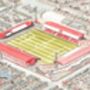 Middlesbrough Fc Ayresome Park Stadium Art Print, thumbnail 2 of 3