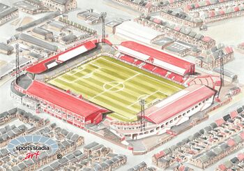 Middlesbrough Fc Ayresome Park Stadium Art Print, 2 of 3