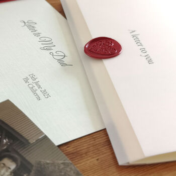 A Letter To My Dad Personalised Keepsake, 4 of 12