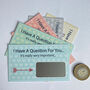 Will You Be My Bridesmaid Personalised Scratchcard, thumbnail 3 of 3