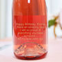 Engraved Bottle Of Rose Champagne, thumbnail 2 of 2