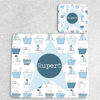 Boys Personalised Placemat, 4 of 10