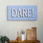 Personalised Word Sign Print With Optional Messages, thumbnail 1 of 12