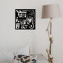 Metal Wall Art Picasso Inspired Abstract Womans Face, thumbnail 1 of 12