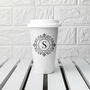 Personalised Monogram Ceramic Eco Cup, thumbnail 5 of 8