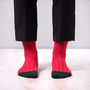 Luxury Mens Bright Contrast Socks, thumbnail 4 of 7