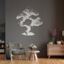 Modern Bonsai Tree Metal Wall Art Wall Home Decor, thumbnail 4 of 12