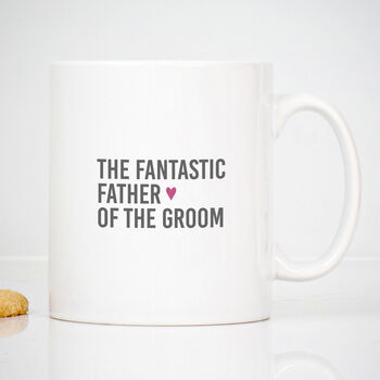 'Father Of The Groom' Bold Wedding Thank You Card, 2 of 2