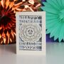Personalised Papercut Diwali Mandala Card A5, thumbnail 6 of 9