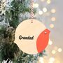 Robins Appear Memorial Christmas Tree Decoration, thumbnail 2 of 7