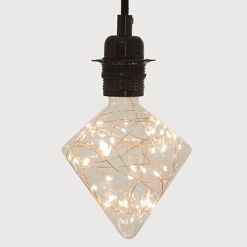 Decorative Diamond LED Light Bulb, 2 of 2