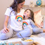Personalised Rainbow Women's Pyjamas, thumbnail 3 of 6