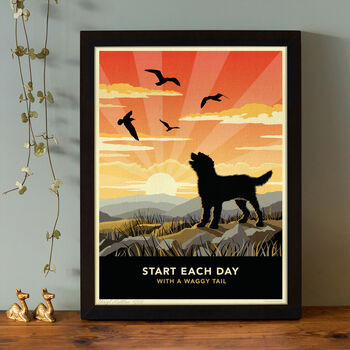 Limited Edition Labradoodle Or Goldendoodle Gift Print, 3 of 7
