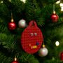 Personalised Lego Compatible Bauble Christmas Decoration, thumbnail 5 of 6