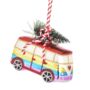 Rainbow Camper Van With Tree Bauble, thumbnail 2 of 2