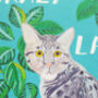 Crazy Cat Lady Greetings Card, thumbnail 4 of 6