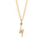 Personalised Lightning Bolt Charm Necklace, thumbnail 9 of 11