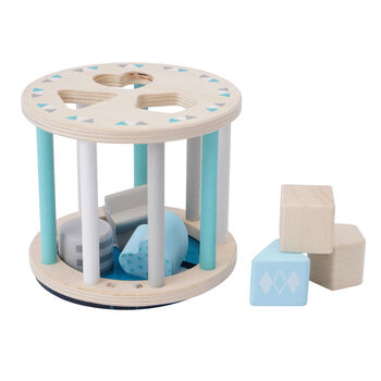 Little Tribe Blue Roly Poly Shape Sorter | Age One+, 5 of 8