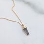 The En Pointe Smoky Quartz Necklace, thumbnail 6 of 6