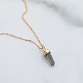 The En Pointe Smoky Quartz Necklace, 6 of 6