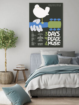 Woodstock Music Festival Art Print, 3 of 3