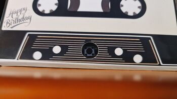 Personalised Cassette Voice Message Card – Wedding Gift, 5 of 7