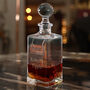 Personalised Whisky Decanter Gift For Dad, thumbnail 4 of 9