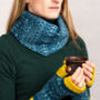 Soft Knitted Fair Isle Lambswool Snood, thumbnail 10 of 12