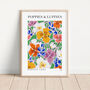 Poppies And Lupins Art Print, thumbnail 1 of 3