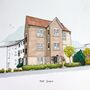 A5 Personalised House Portrait, thumbnail 6 of 9